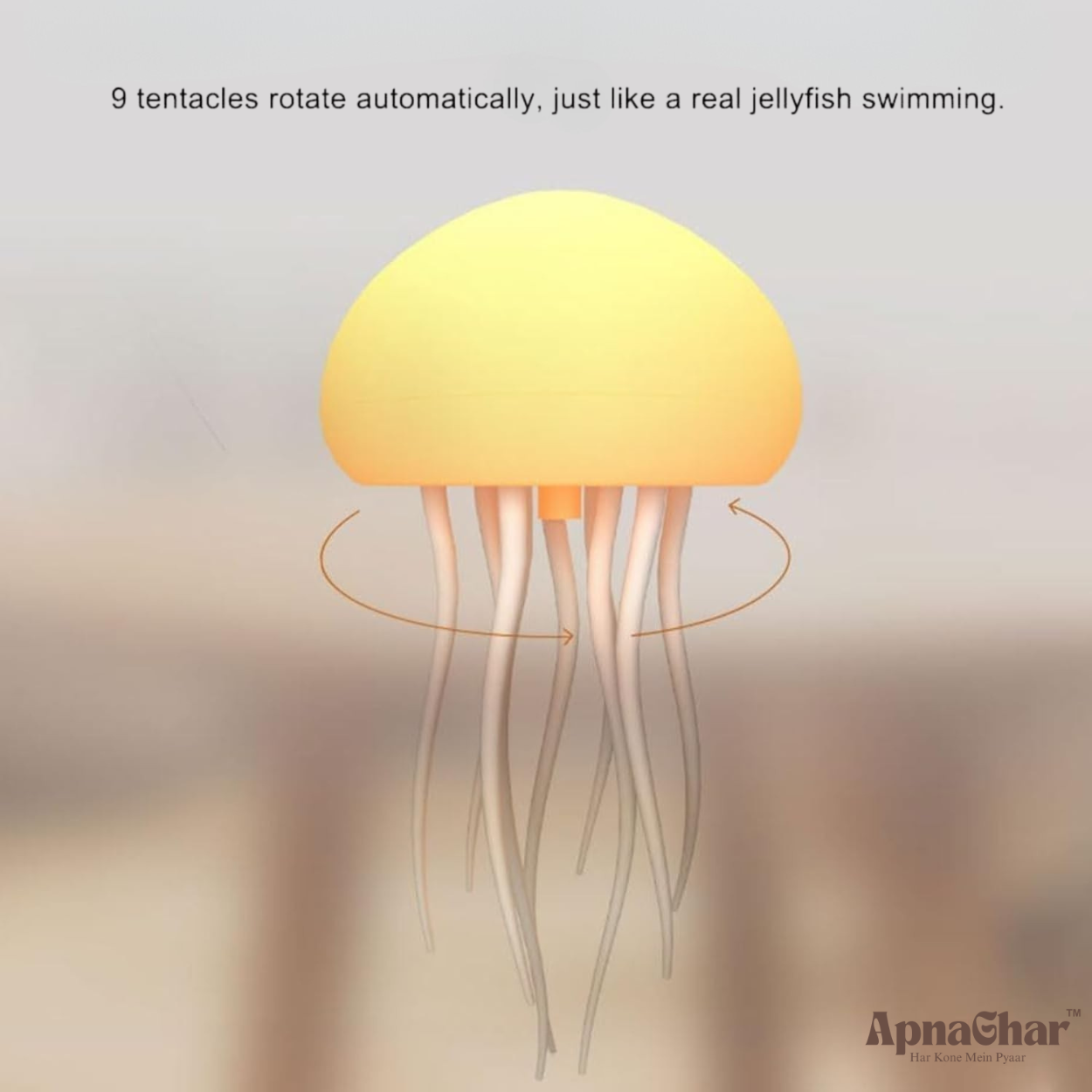 Jellyfish Glow™ – Luxury Ambient LED Night Lamp