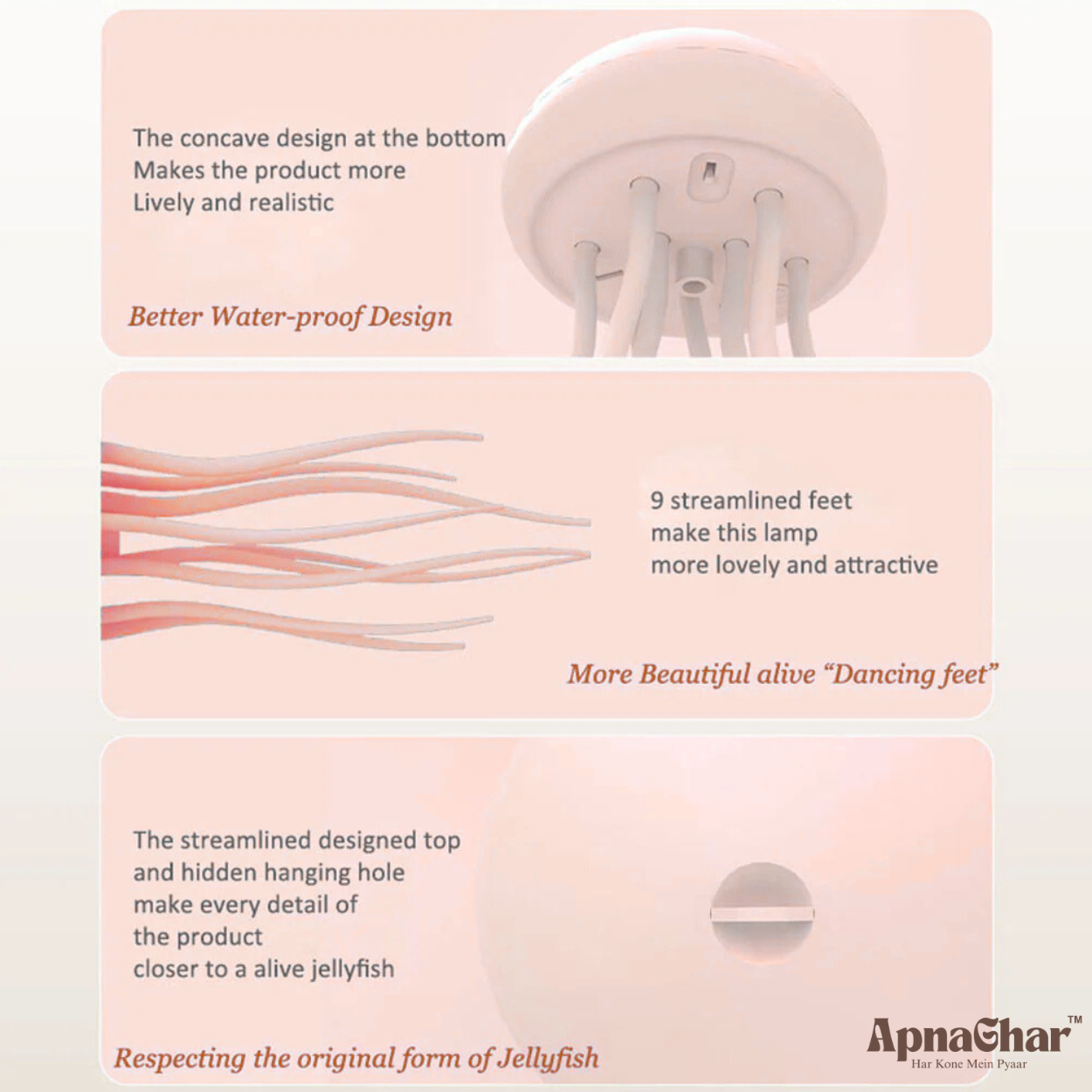 Jellyfish Glow™ – Luxury Ambient LED Night Lamp