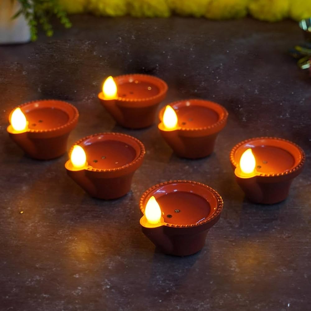 AquaGlow™ Water Sensor Diyas | Set of 12|24|36