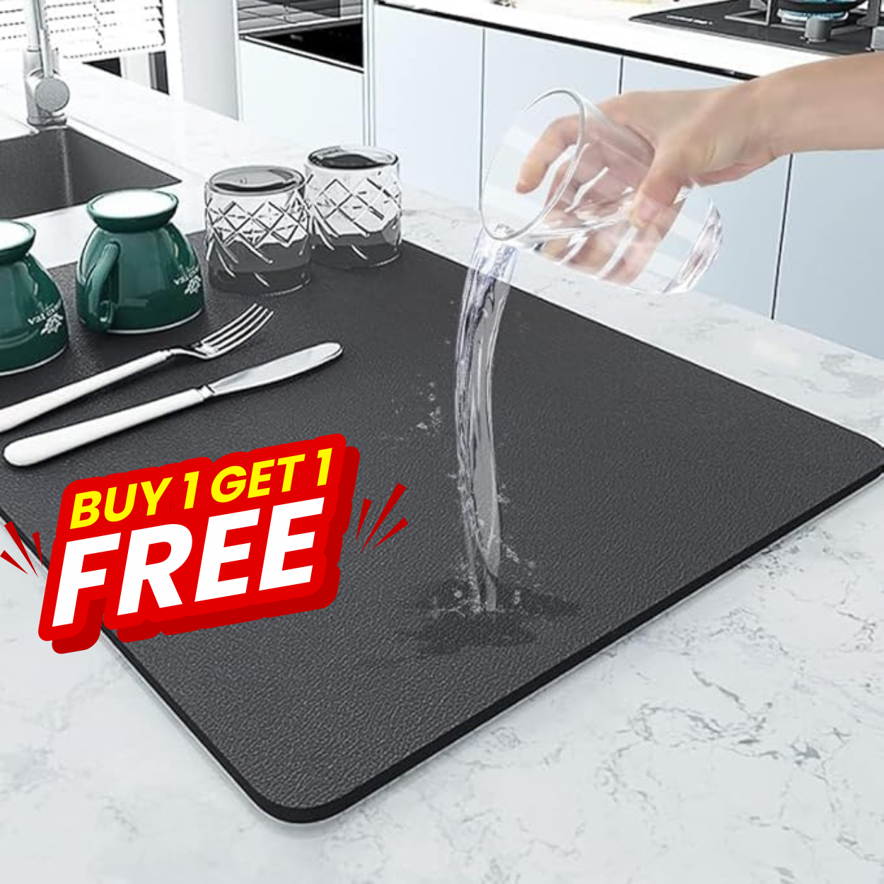 Quick Drying Kitchen Mat |š„Buy 1 & Get 1 Free!š„