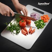SteelCut™ - Premium Stainless Steel Chopping Board