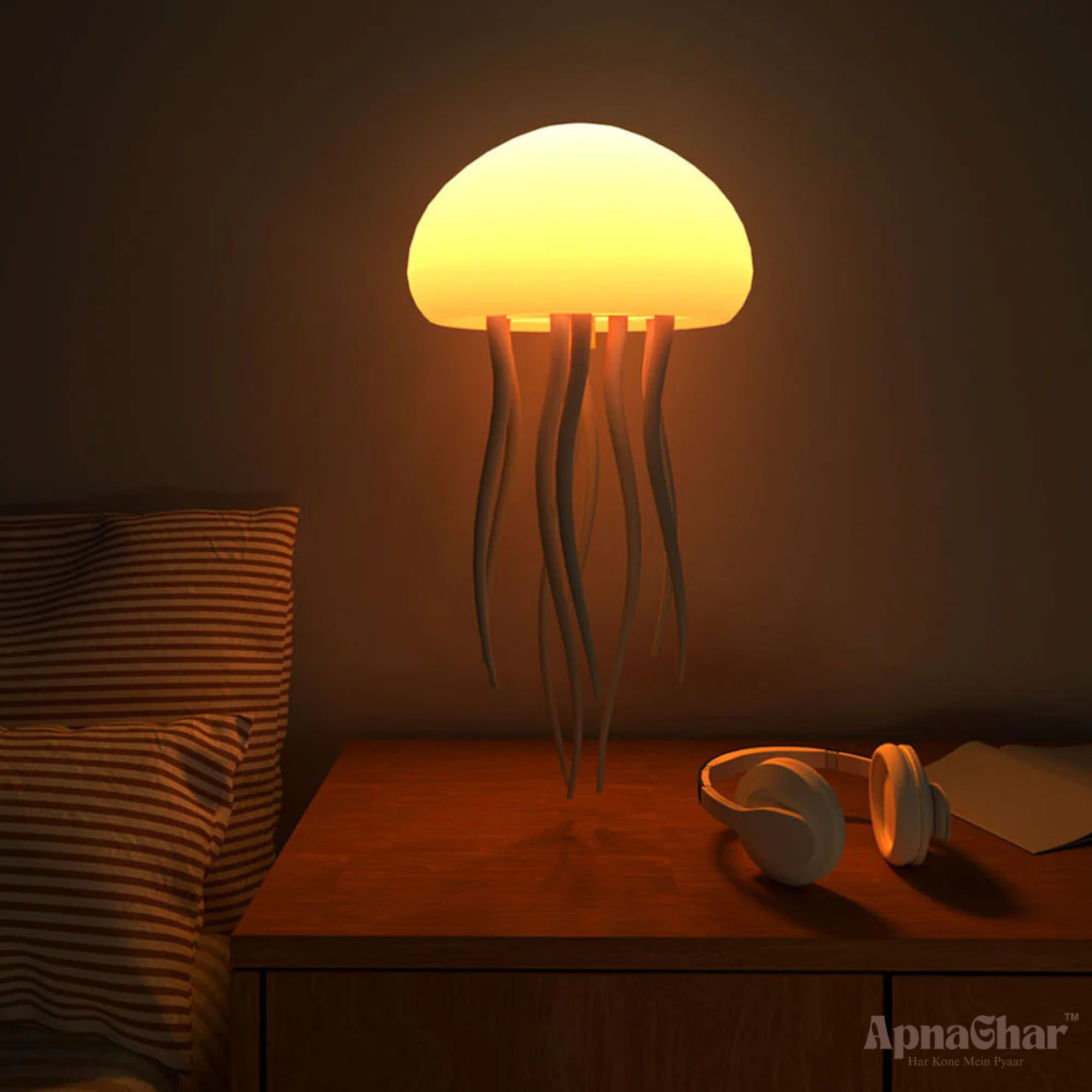 Jellyfish Glow™ – Luxury Ambient LED Night Lamp