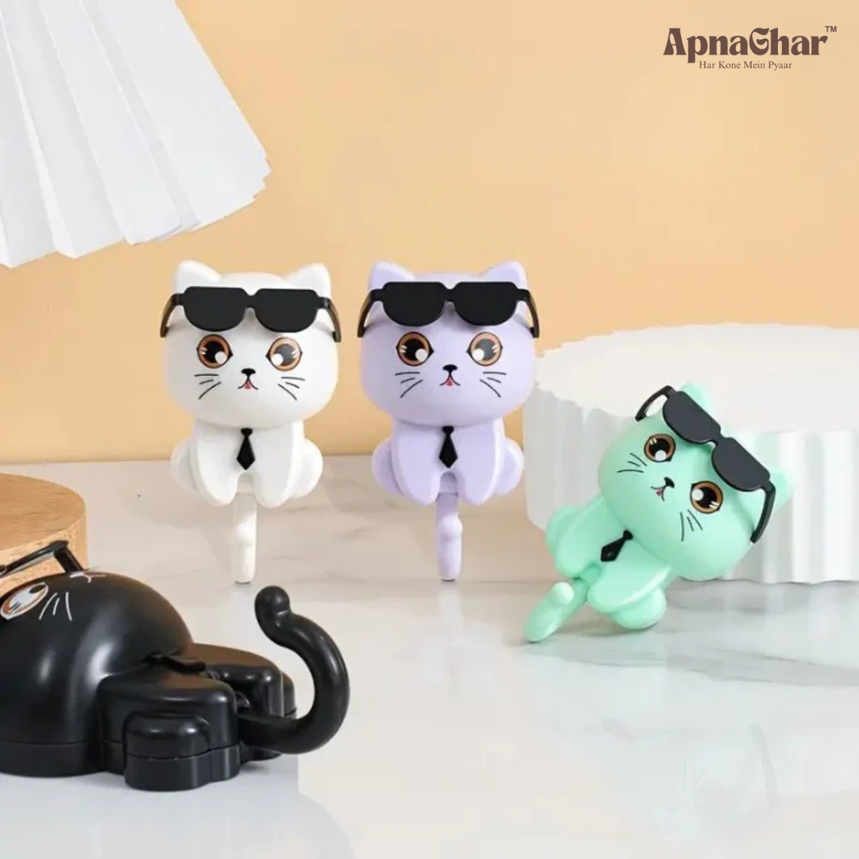 Cool Cat Keyholder for walls