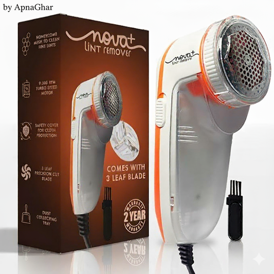 Fabric Shaver Pro™ - Rechargeable Lint & Fuzz Remover for Clothes | 2 Years Warranty |