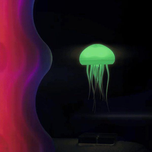 Jellyfish Glow™ – Luxury Ambient LED Night Lamp