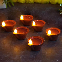 AquaGlow™ Water Sensor Diyas | Set of 12|24|36