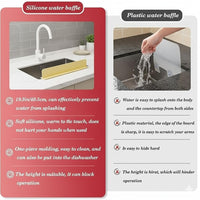 SplashGaurd for Kitchen Sink & Countertop |🔥Buy 1 Get 1 Free🔥